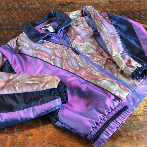 Out Brook Jackets & Blazers - Vintage Out Brook Purple Sz.S 80's-90's Jacket